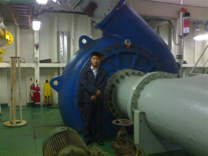 Sand Dredger Pump Application