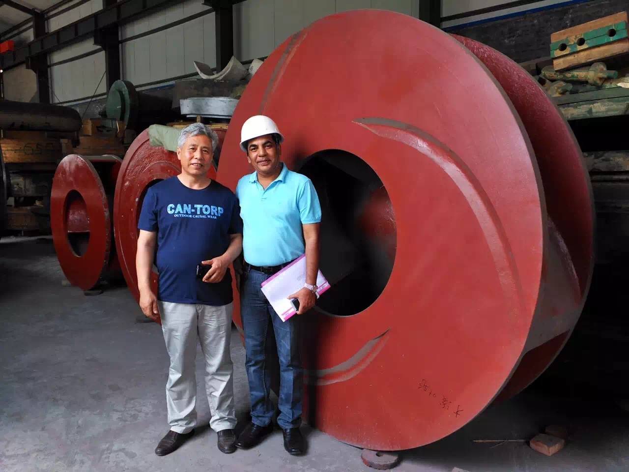 sand dredge pump impeller