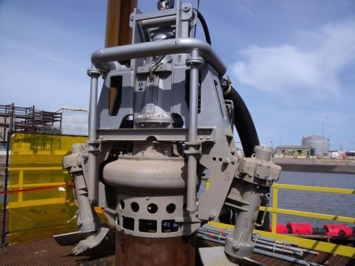 Hydraulic Submersible Dredge Pump-350 cubic meters per hour